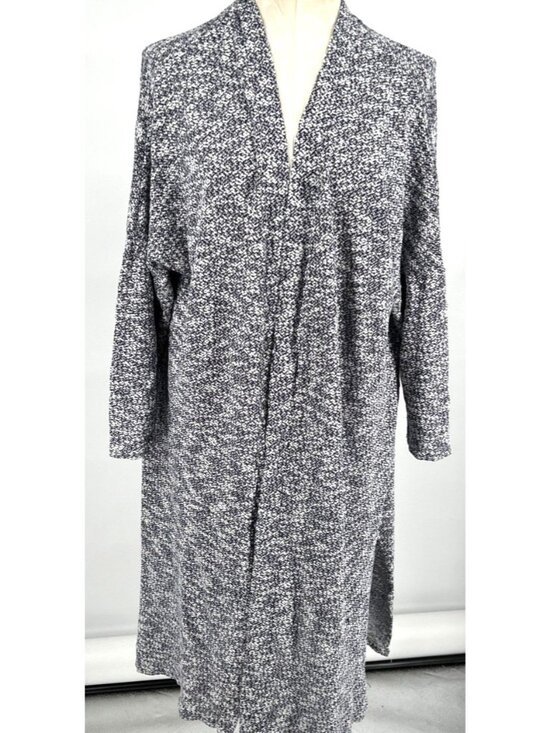 Lane Bryant Sweaters - Lane Bryant Cardigan Sweater Sz 22/24 Verigated Print Open Front Longline